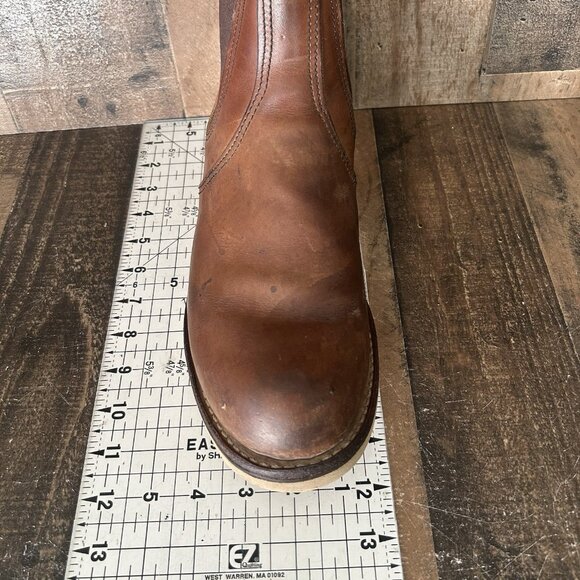 Red Wing 3190 Heritage Chelsea Amber Harness Leather Work Boots Mens 10.5 D - Picture 4 of 12